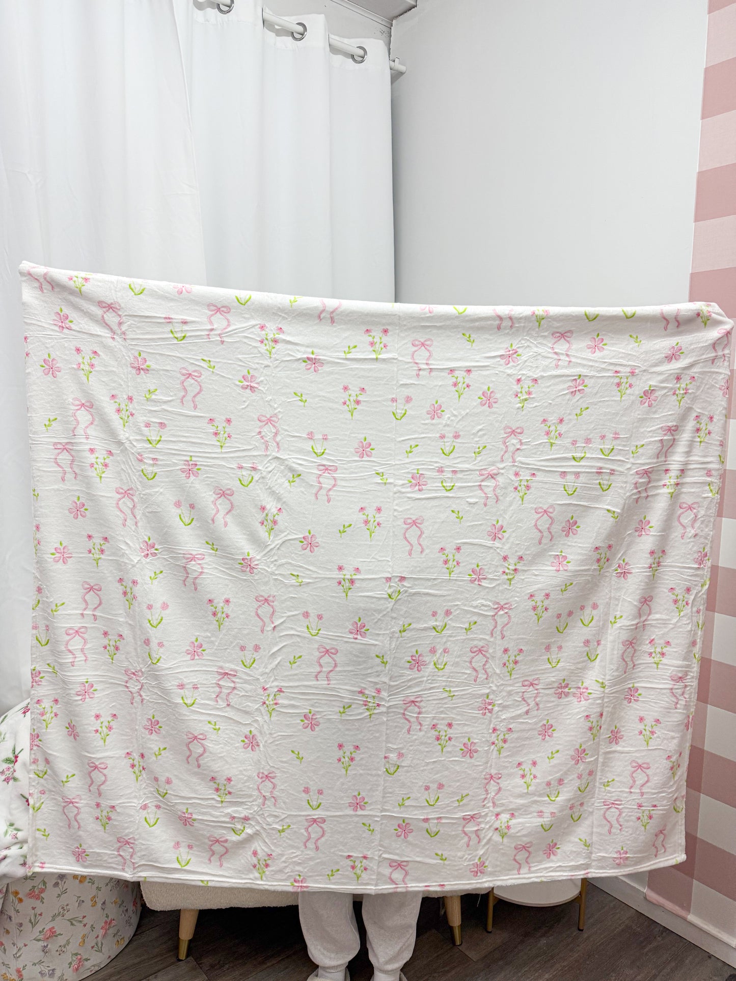 Couverture en flanelle | Coquillages