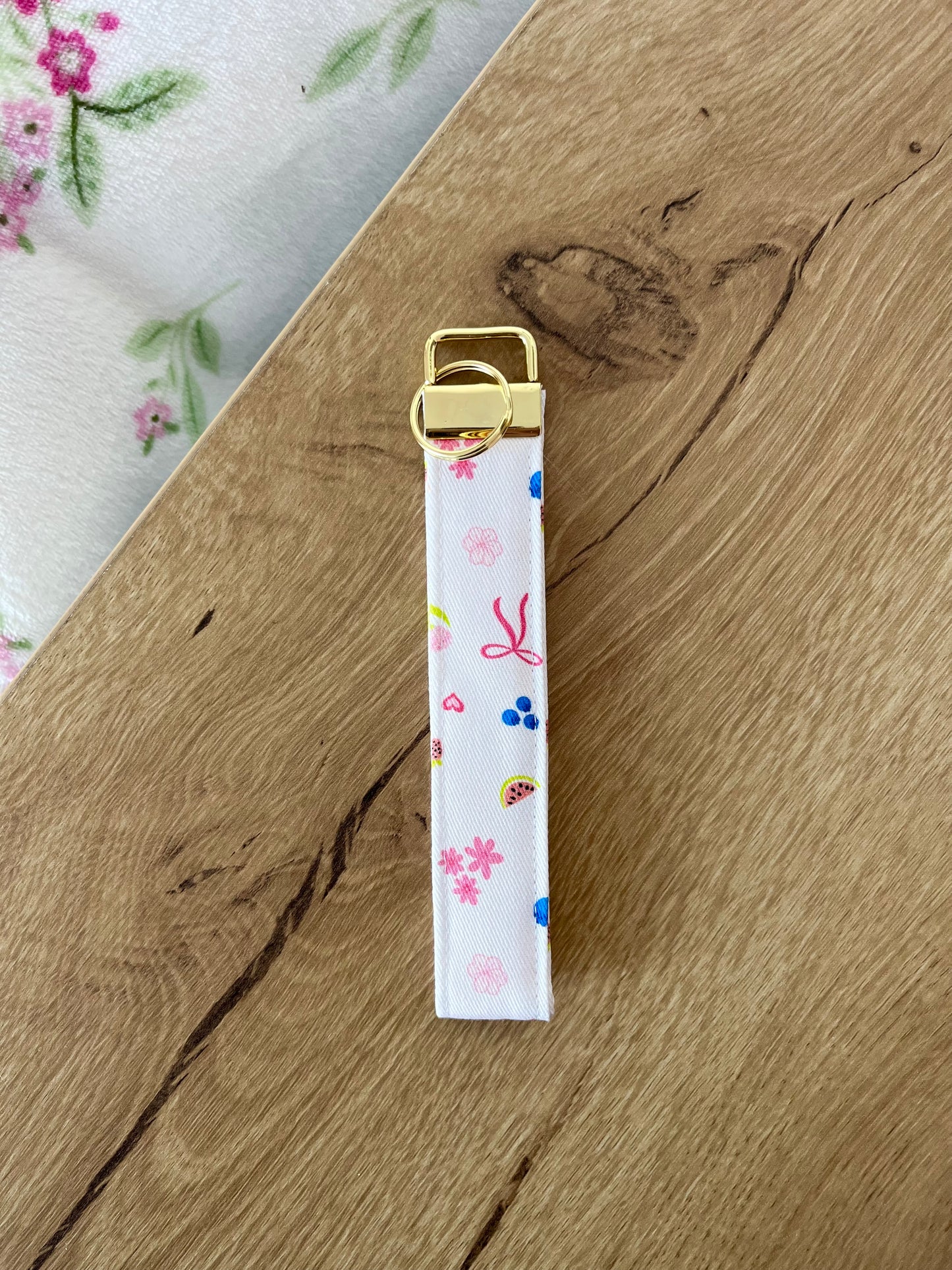 Porte-clés | Bracelet | Fruits et coquette