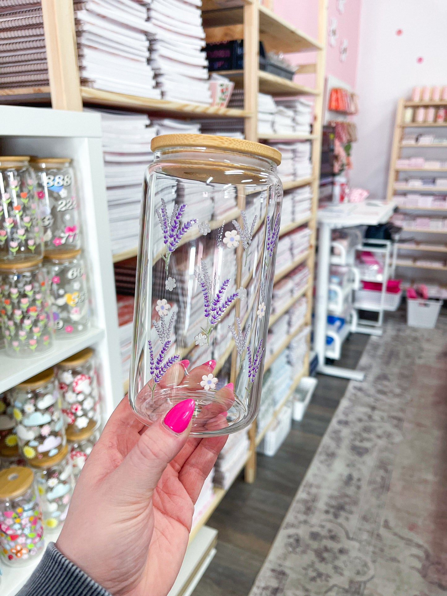 Verre 16 oz | Lavandes