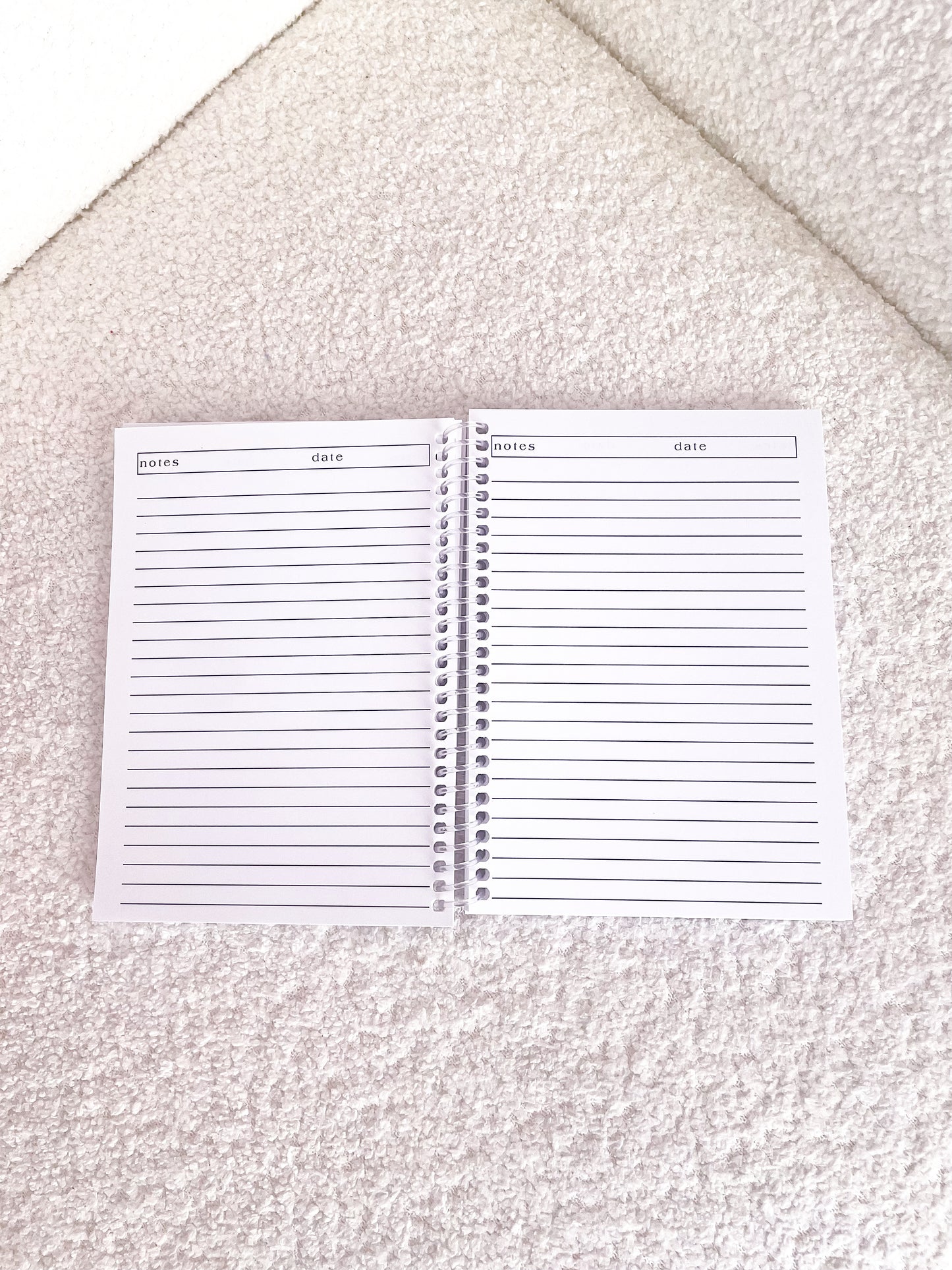 Mini cahier de notes | Minis fleurs rouges et mauves