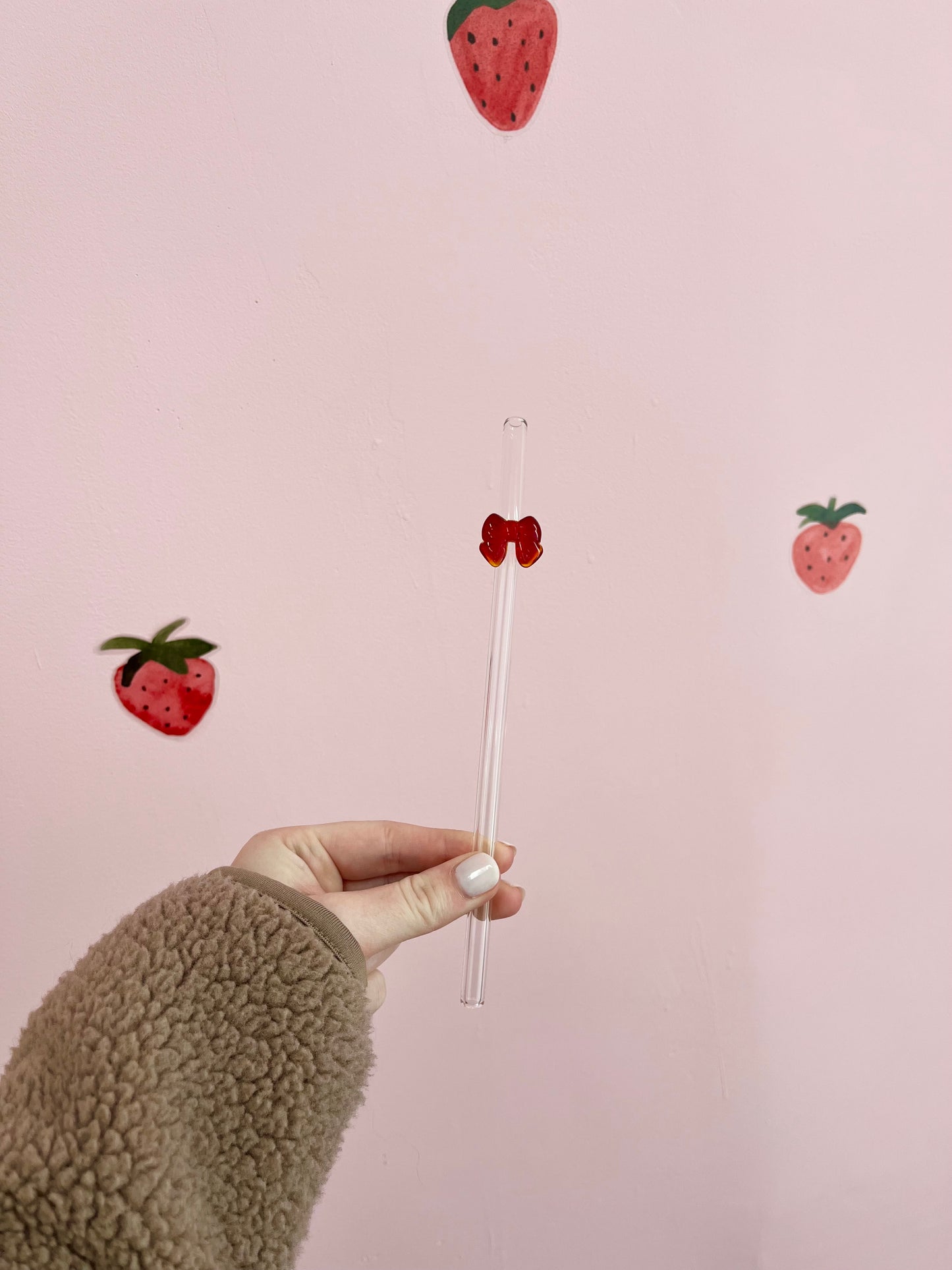 Paille en verre | Boucle