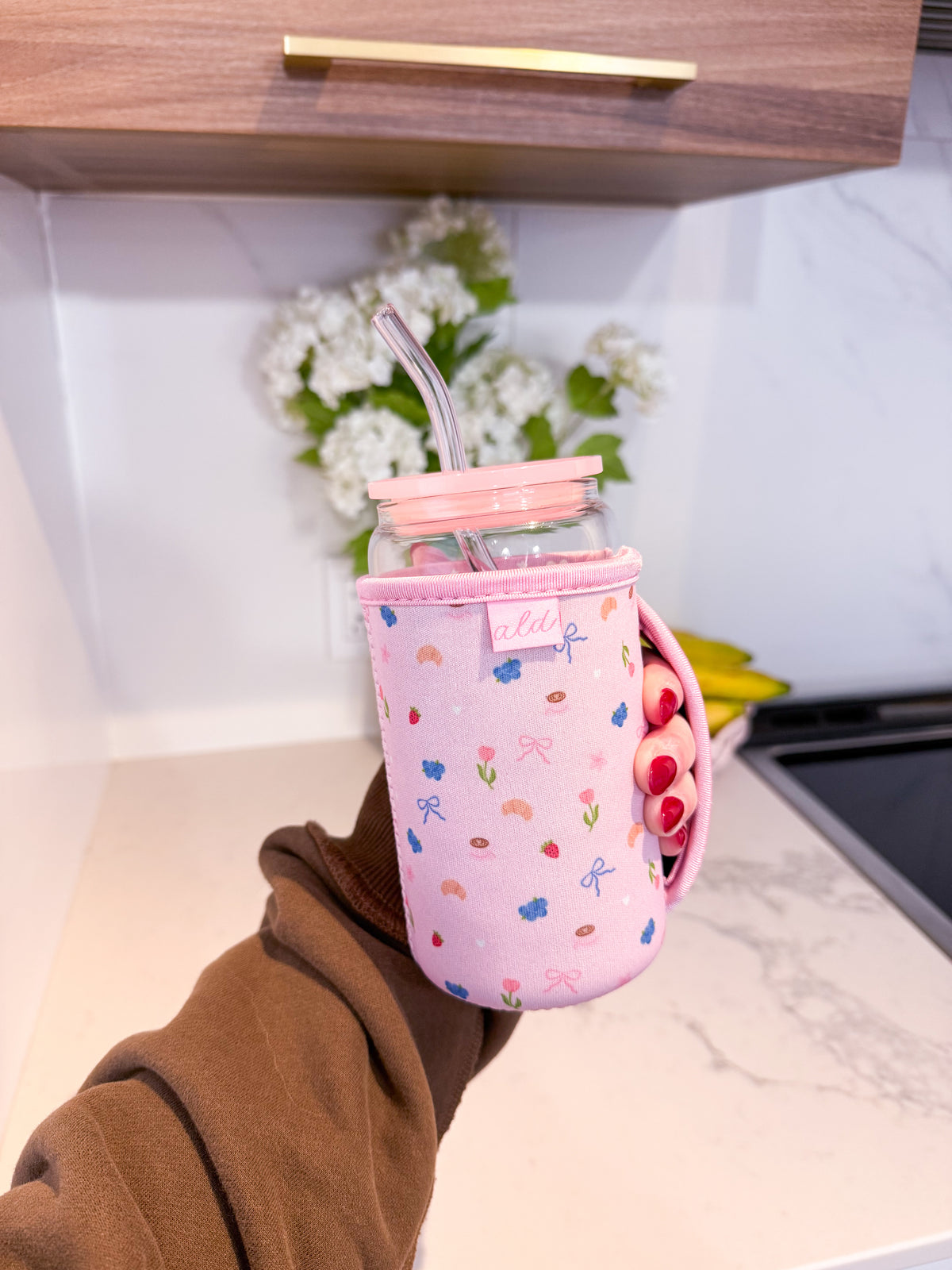 Manchon pour verre 16 oz, Venti | Fruits coquette 2.0.