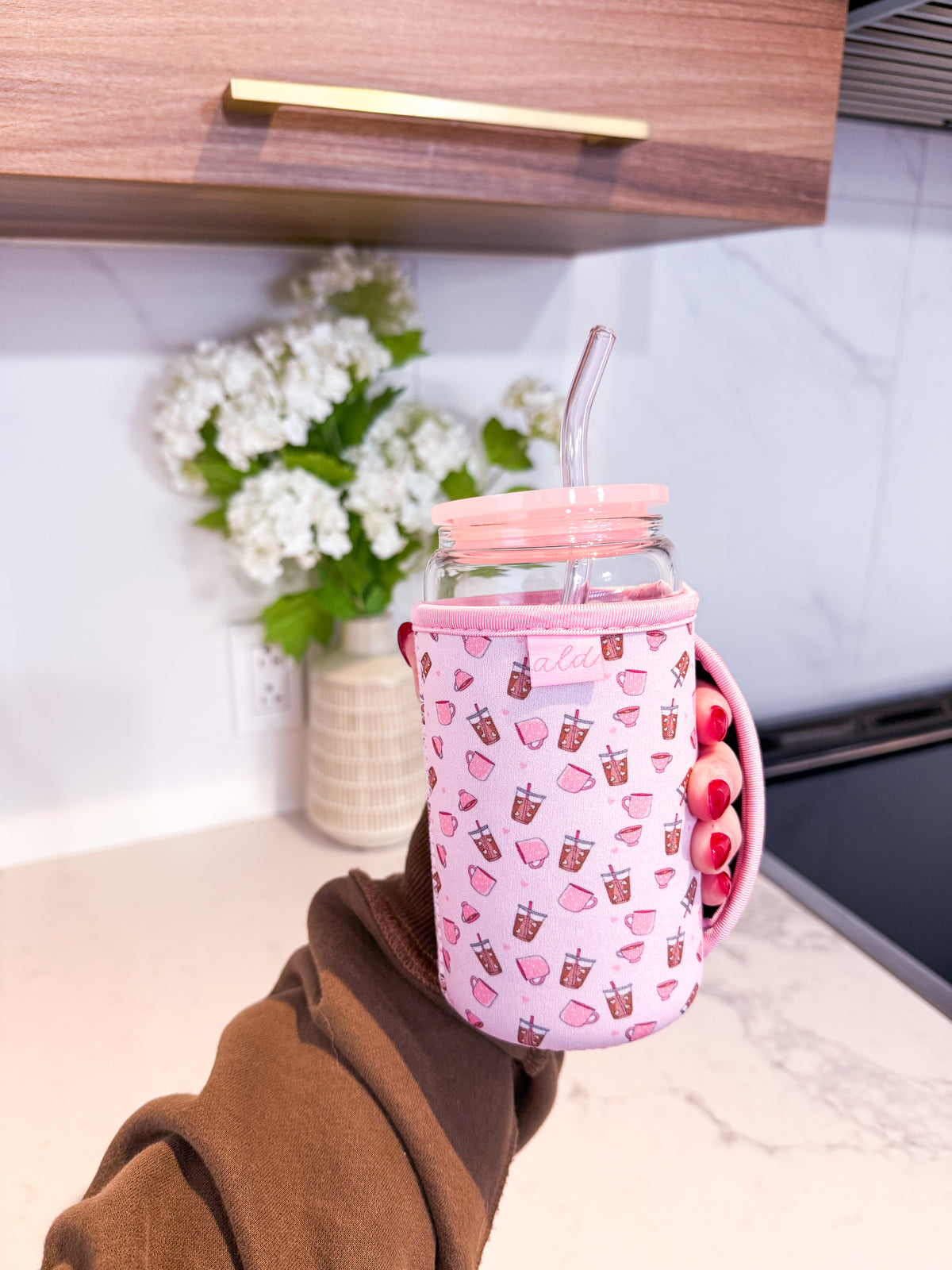 Manchon pour verre 16 oz, Venti | Café coquette