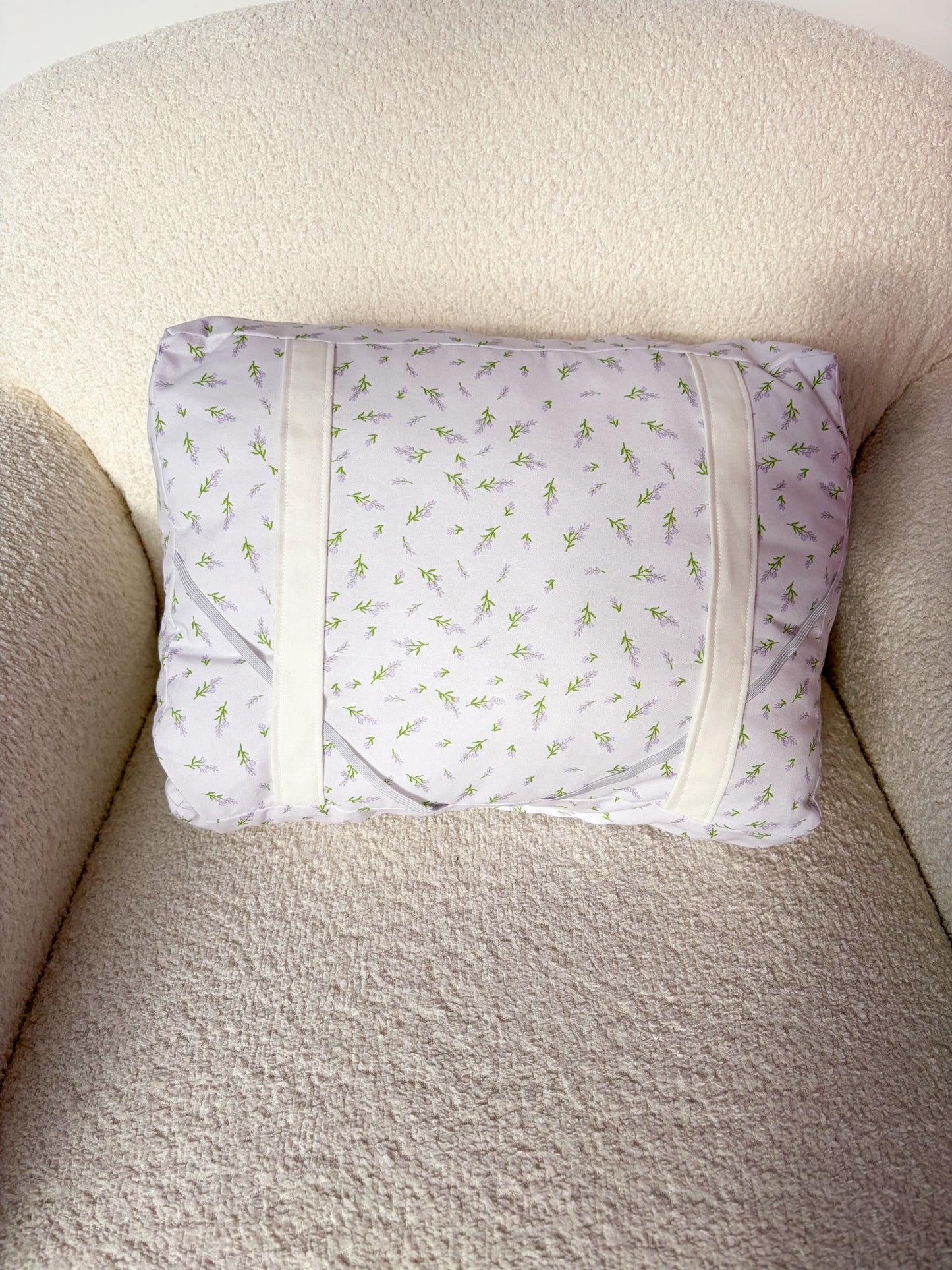 Coussin de lecture | Brindilles de lavande
