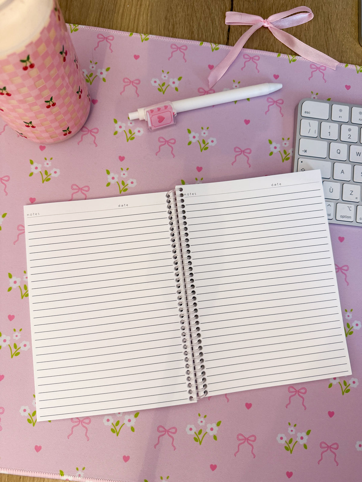 Mini cahier de notes | Ligne de boucles