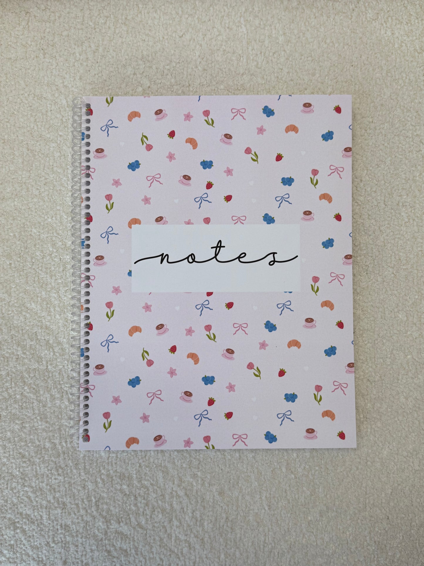 Cahier de notes | Fruits et coquette 2.0