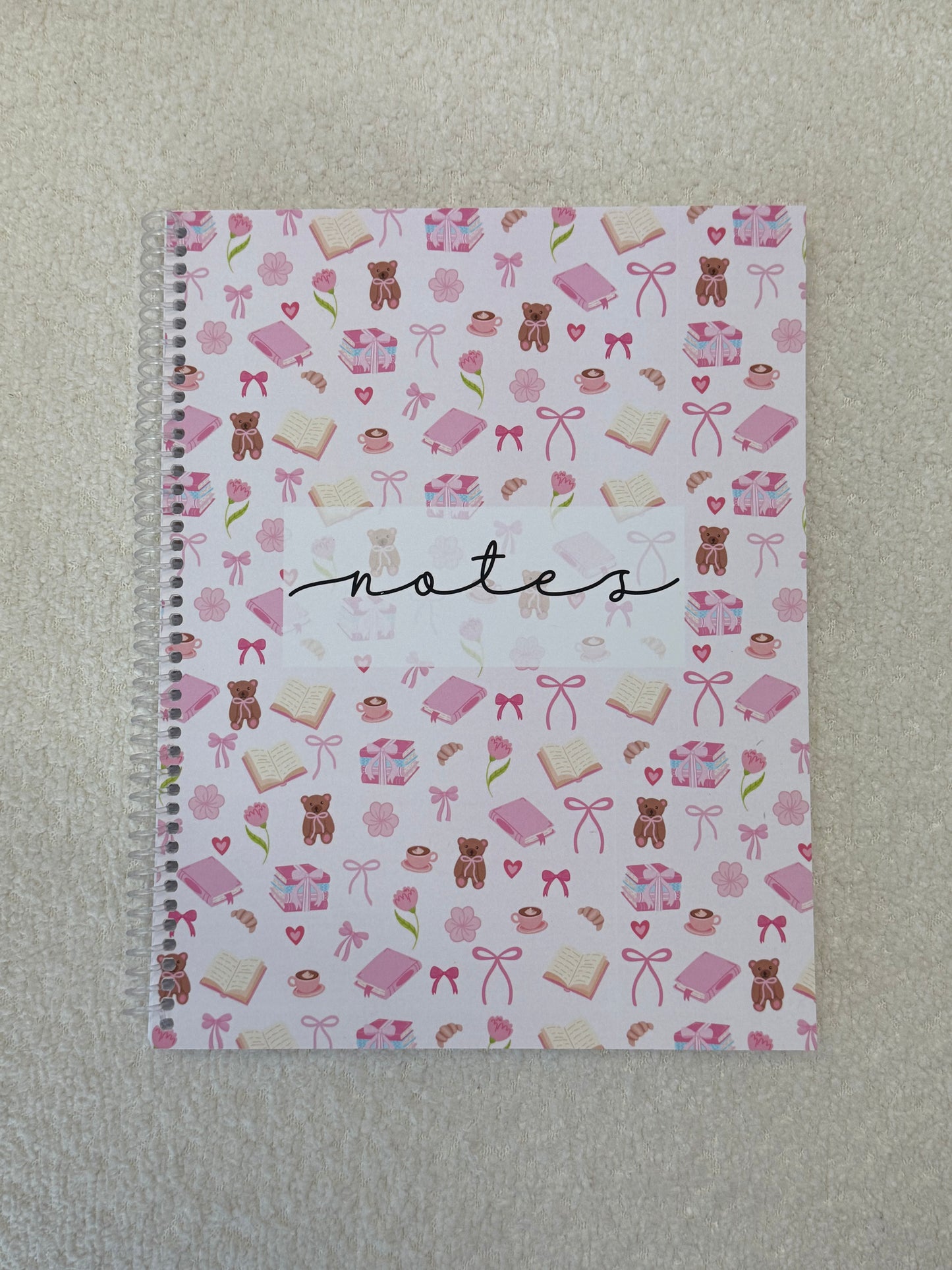 Cahier de notes | Livres et coquette