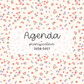 PRÉCOMMANDE - Agenda planificateur | Daté | 2026-2027 | Minis fleurs rouges et mauves