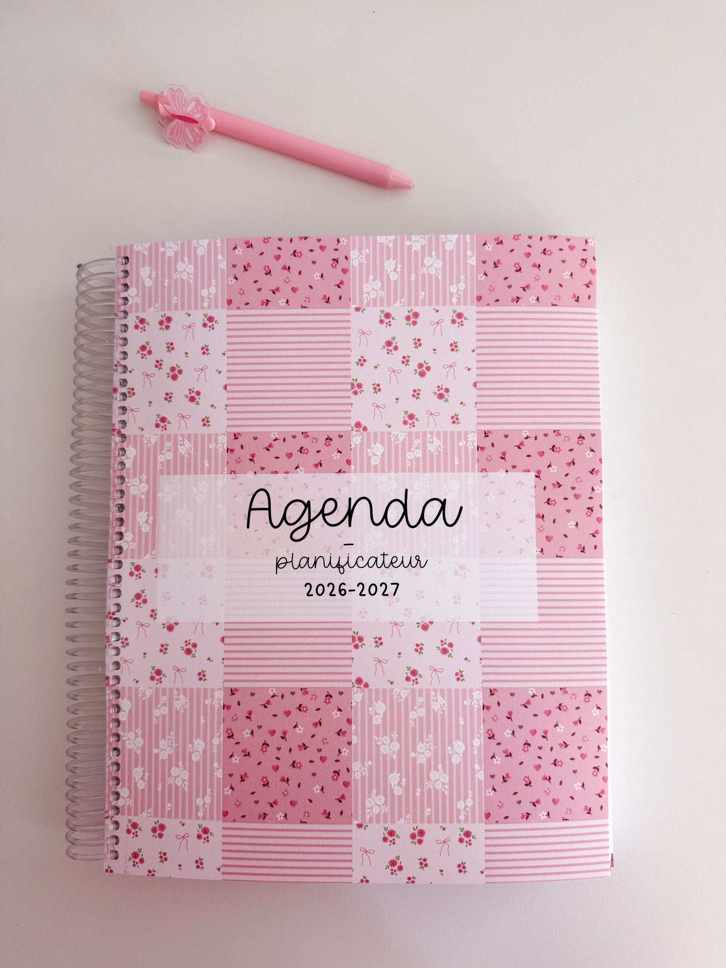 Agenda planificateur | Daté | 2026-2027 | Patchy Girly