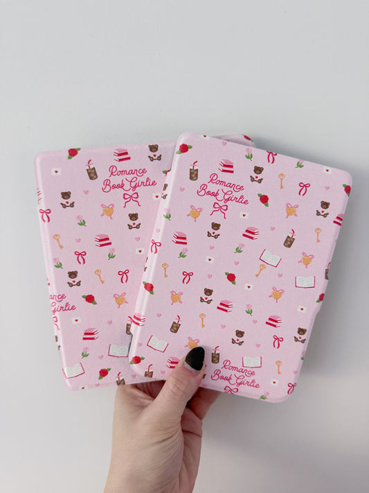 Étui à liseuse | Kobo Clara ou Libra Color | Romance book girlie