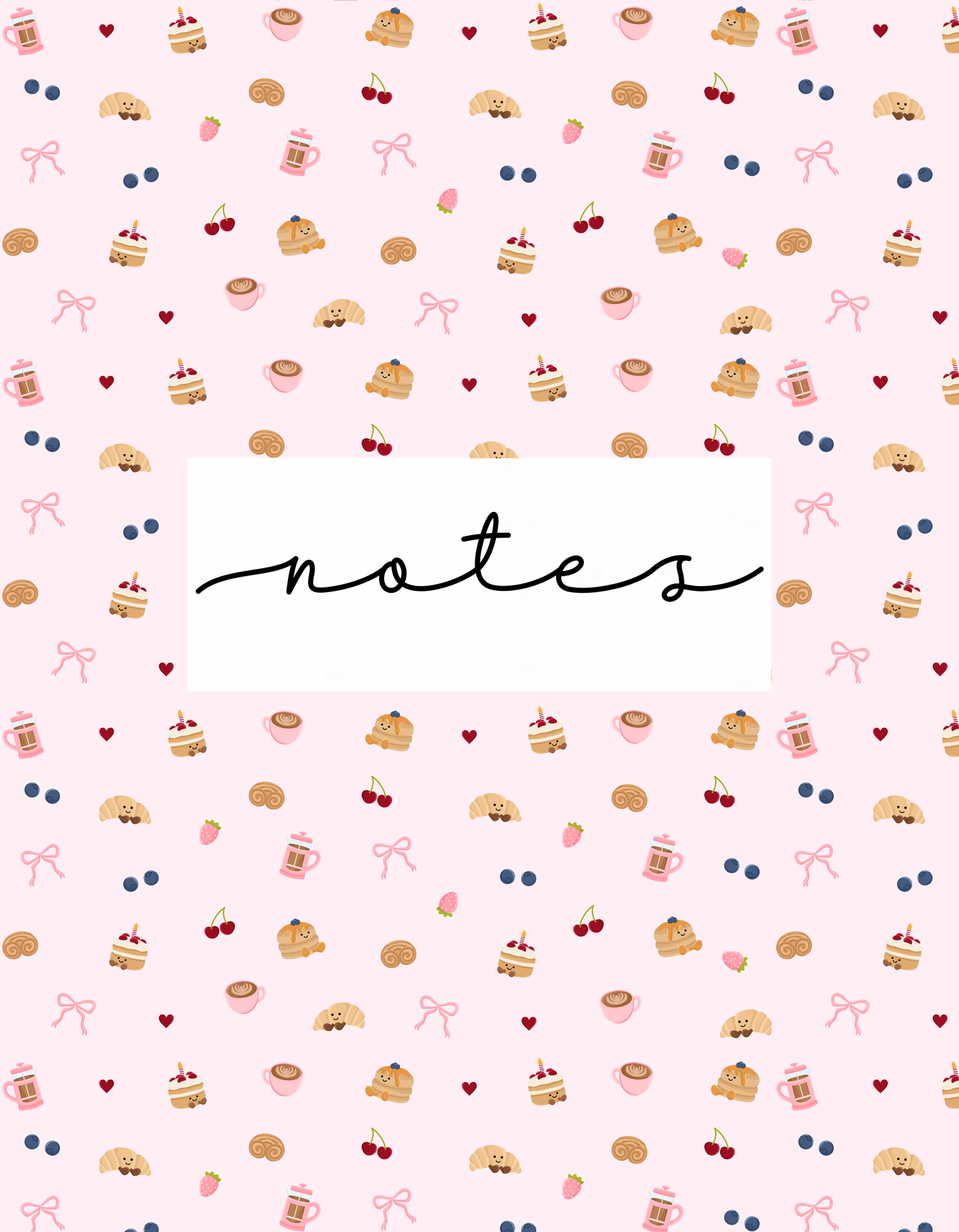 Cahier de notes | Brunch