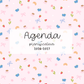 PRÉCOMMANDE - Agenda planificateur | Daté | 2026-2027 | Fruits et coquette 2.0.
