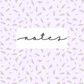Cahier de notes | Brindilles de lavande