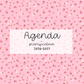 PRÉCOMMANDE - Agenda planificateur | Daté | 2026-2027 | Minis fleurs brunes et roses