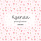 Agenda planificateur | Non-daté | Bouquets de roses
