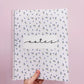 Cahier de notes | Fleurs bleues vintages
