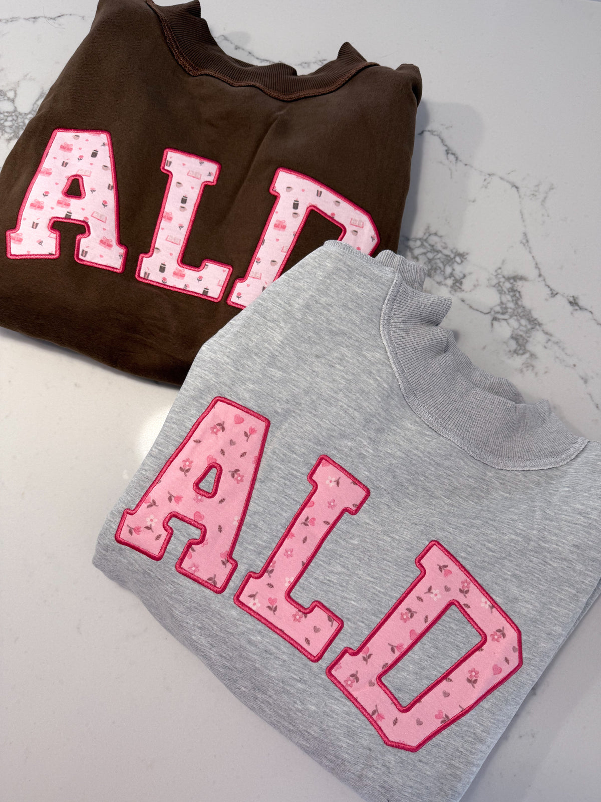 Chandail | Brodé ALD | Gris
