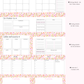 Agenda planificateur | Daté | 2026-2027 | Bouquet de fleurs et boucles