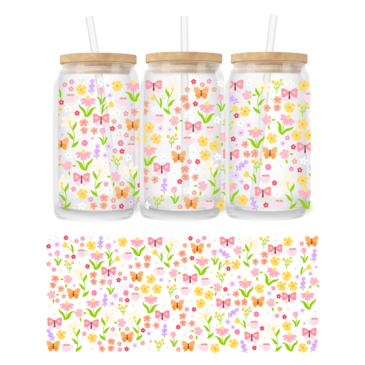 Verre 16 oz | Printemps | Mélange printanier