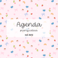 PRÉCOMMANDE - Agenda planificateur | Non-daté | Fruits et coquette 2.0.