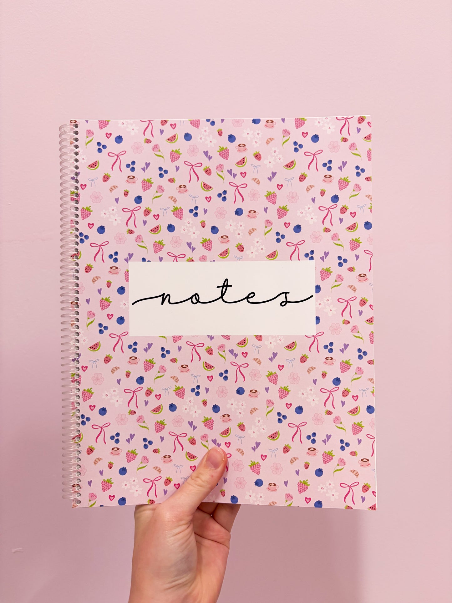 Cahier de notes | Fruits et coquette