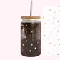 Verre 16 oz | Fleurs d'été minimaliste