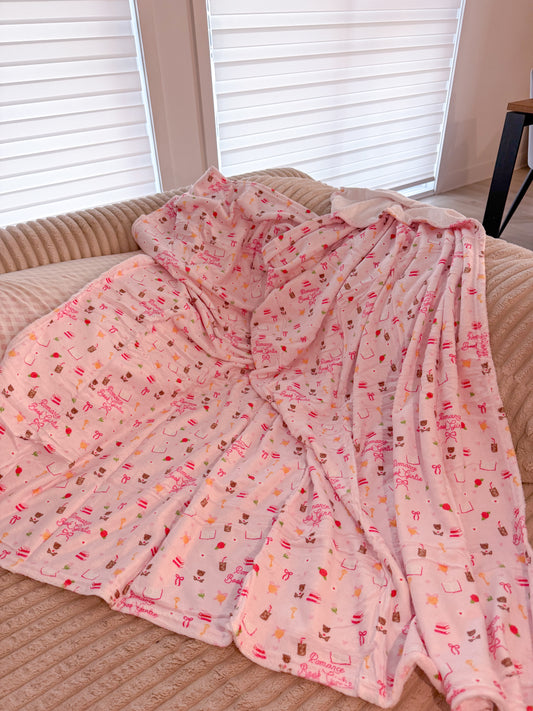Couverture en flanelle | Romance book girlie