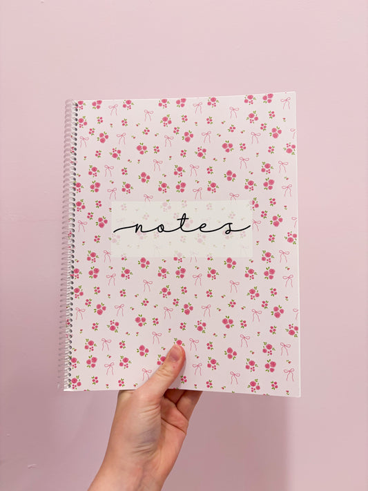 Cahier de notes | Bouquets de roses
