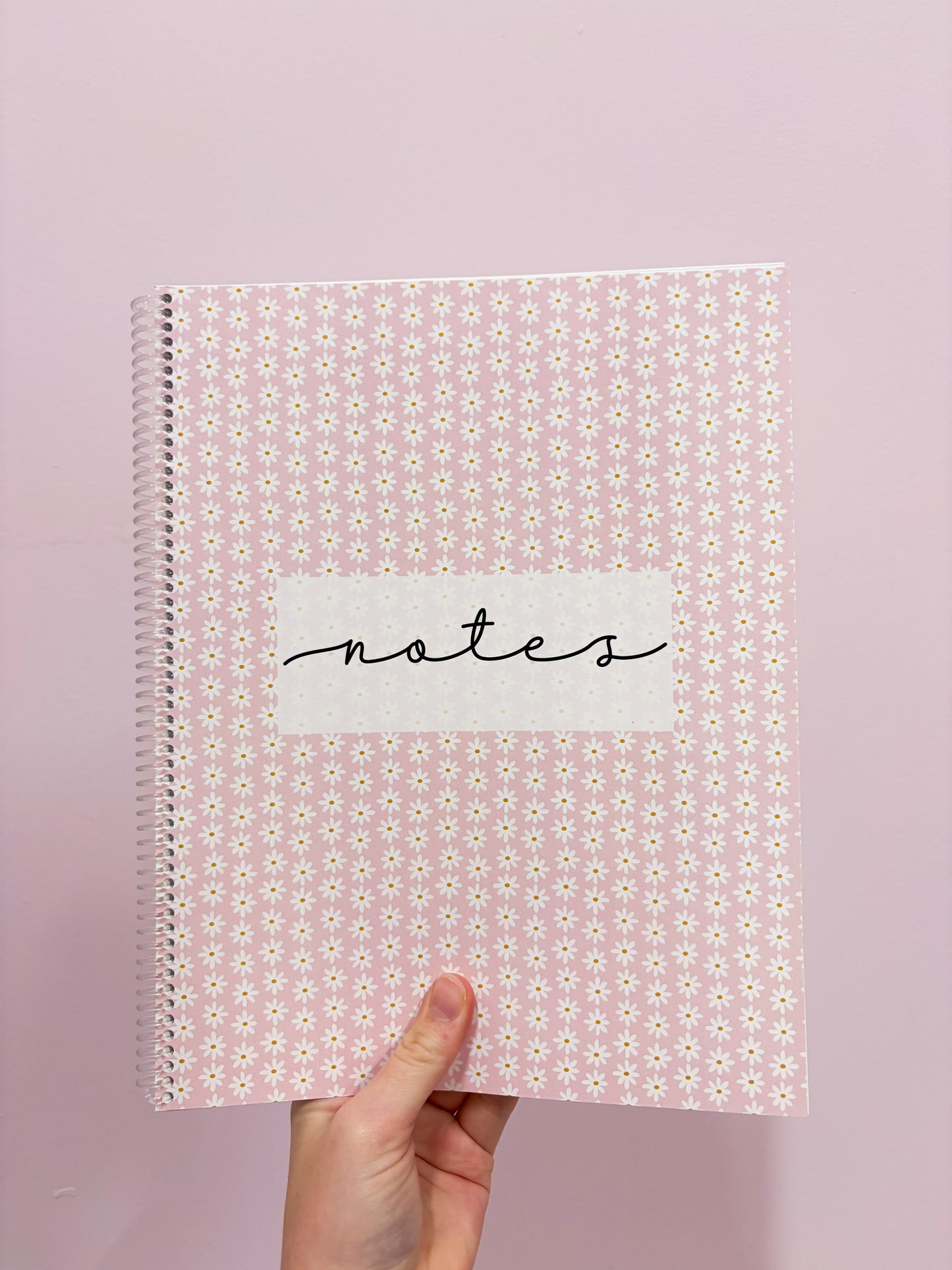 Cahier de notes | Rose et marguerites