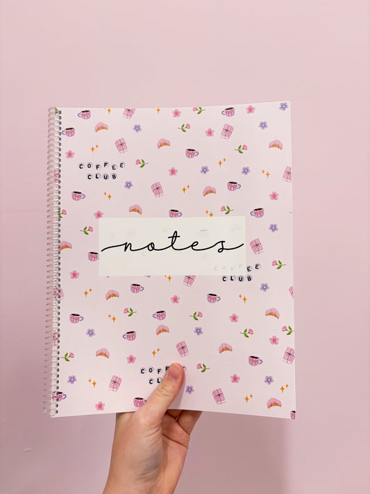 Imparfait | Cahier de notes | Coffee club