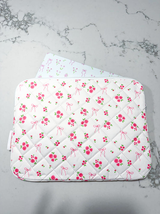 Étui à ordinateur et Ipad | 13 à 15'' | Bouquets de roses