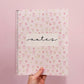Cahier de notes | Bouquets de fleurs et boucles