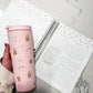 Imparfait | Agenda planificateur | 2025-2026 | Bouquets de fleurs et boucles