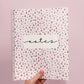 Cahier de notes | Fleurs mélange de roses