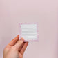 Bloc-notes autocollantes | Papillons, boucles et coeurs | Lignes
