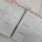 Imparfait | Agenda planificateur | 2025-2026 | Bouquets de fleurs et boucles