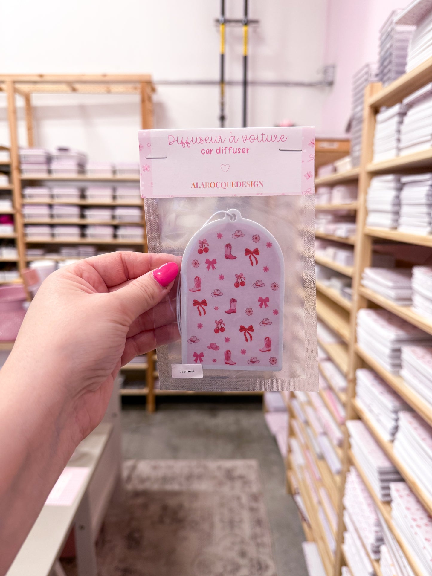 Carton parfumé | Diffuseur à voiture | Cowgirl