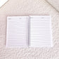 Mini cahier de notes | Livres, cafés et roses