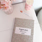 Agenda planificateur | Non-daté | Sauge et fleurs fuchsia