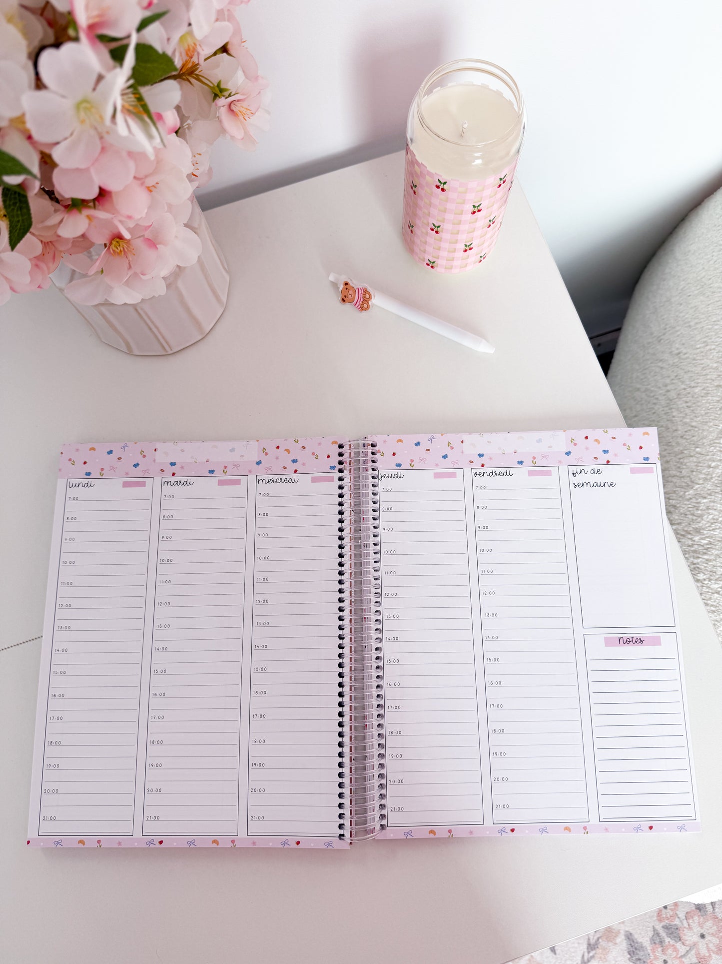 Imparfait — Agenda planificateur | Non-daté | Brindilles de lavande