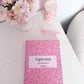 Agenda planificateur | Non-daté | Minis fleurs roses et brunes