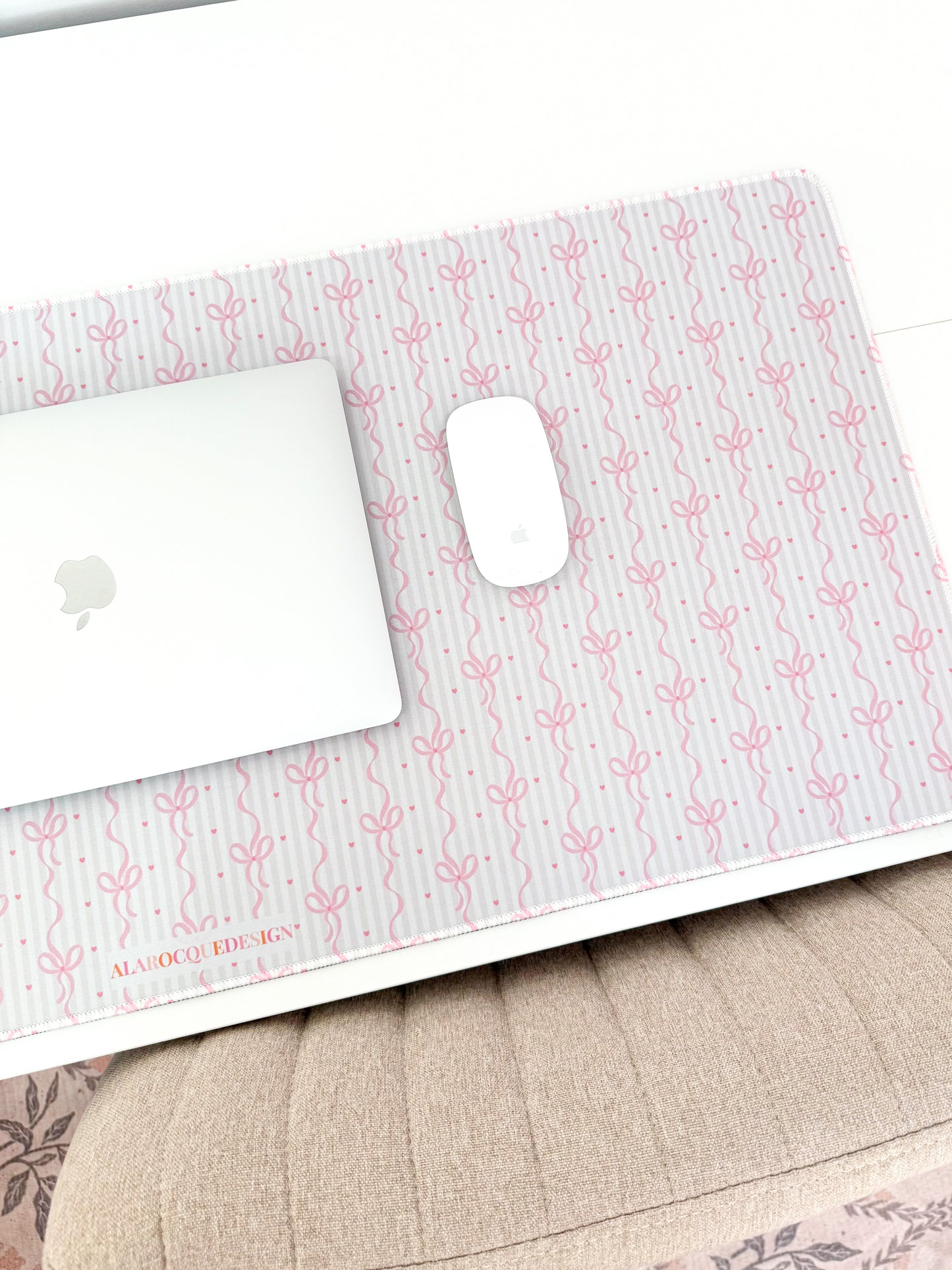 Tapis de bureau | Lignes de boucles