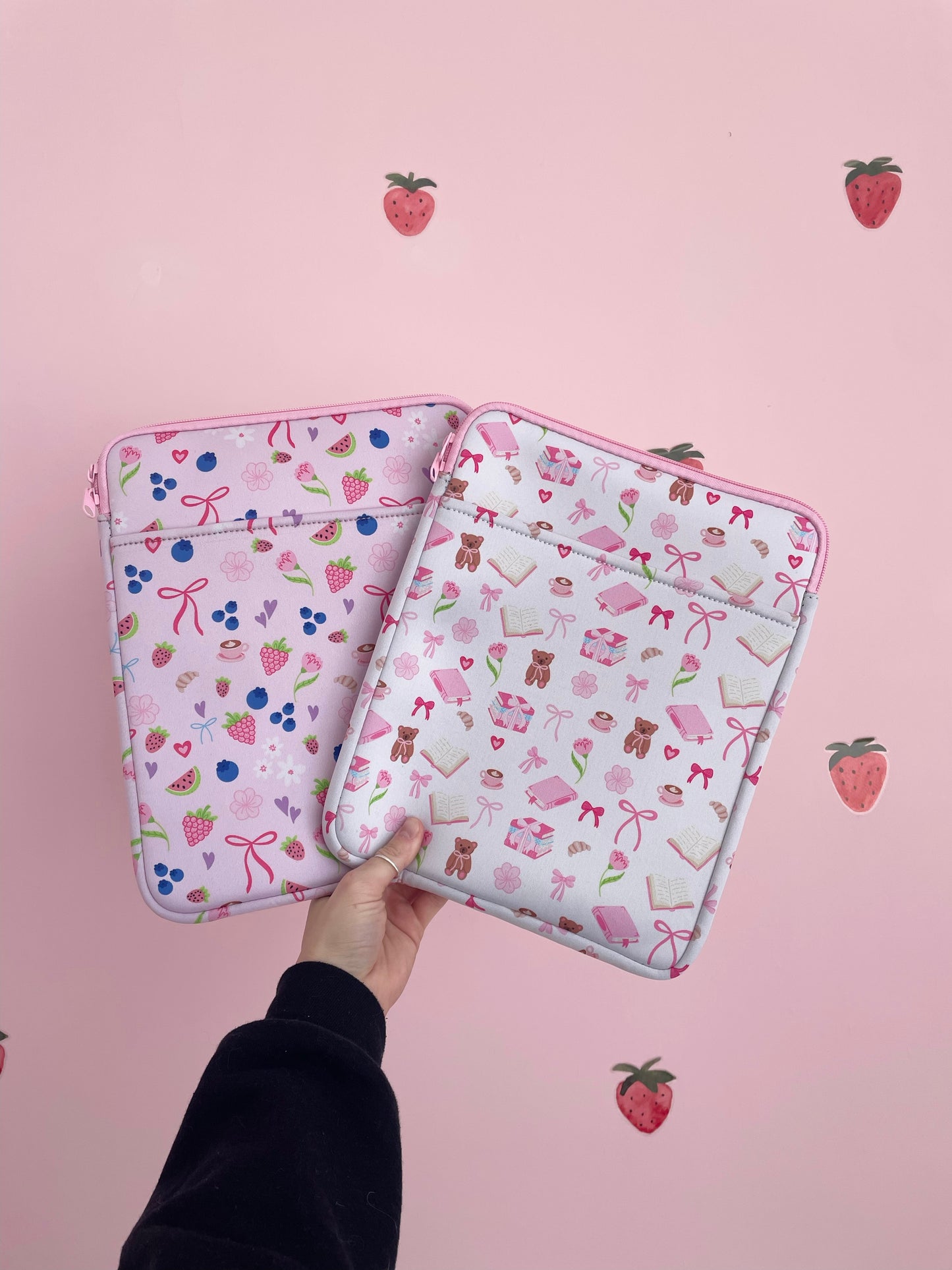 Pochette à tablette | 11 à 15'' | Fruits et coquette