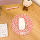 Tapis de souris | Orangés et fleurs