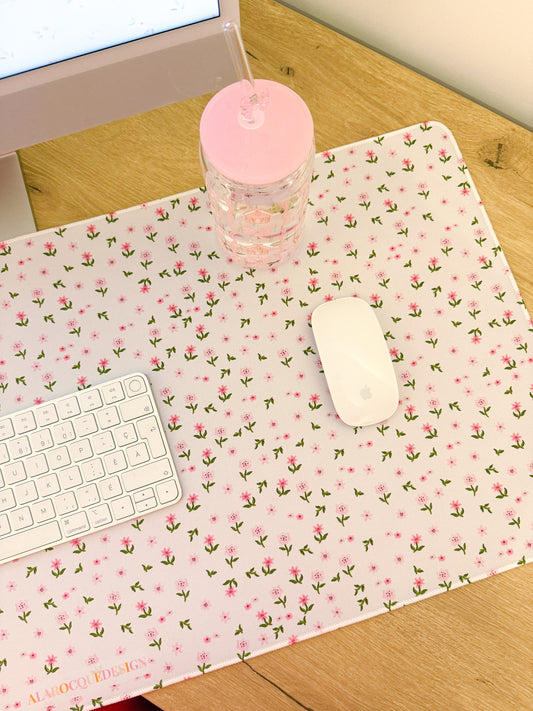 Tapis de bureau | Fleurs mélange de roses