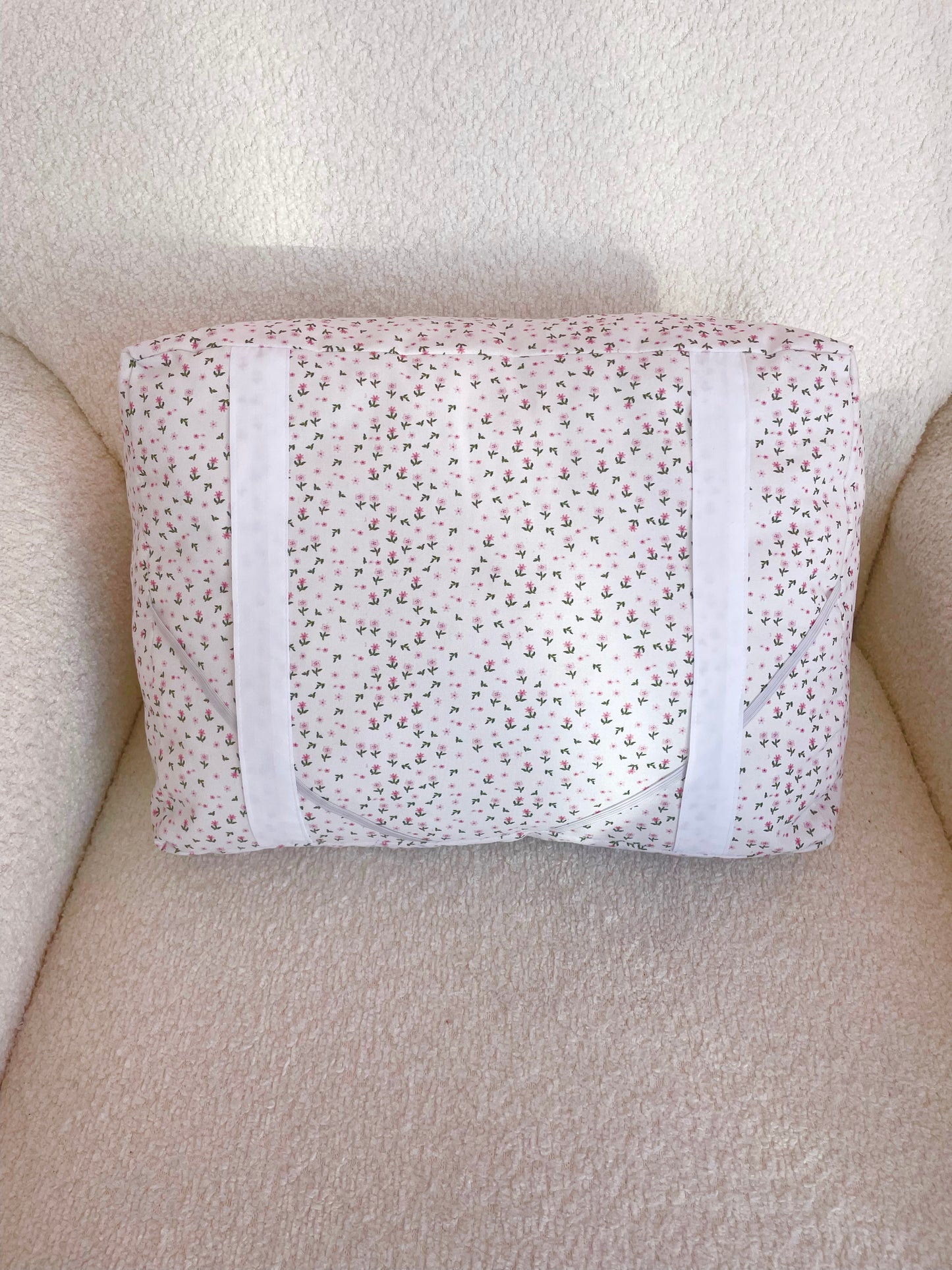 Coussin de lecture | Fleurs mélange de roses