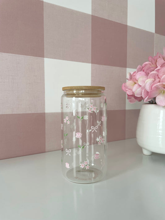 Verre 16 oz | L’heure du thé