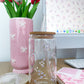 Verre 16 oz | Minis fleurs lilas