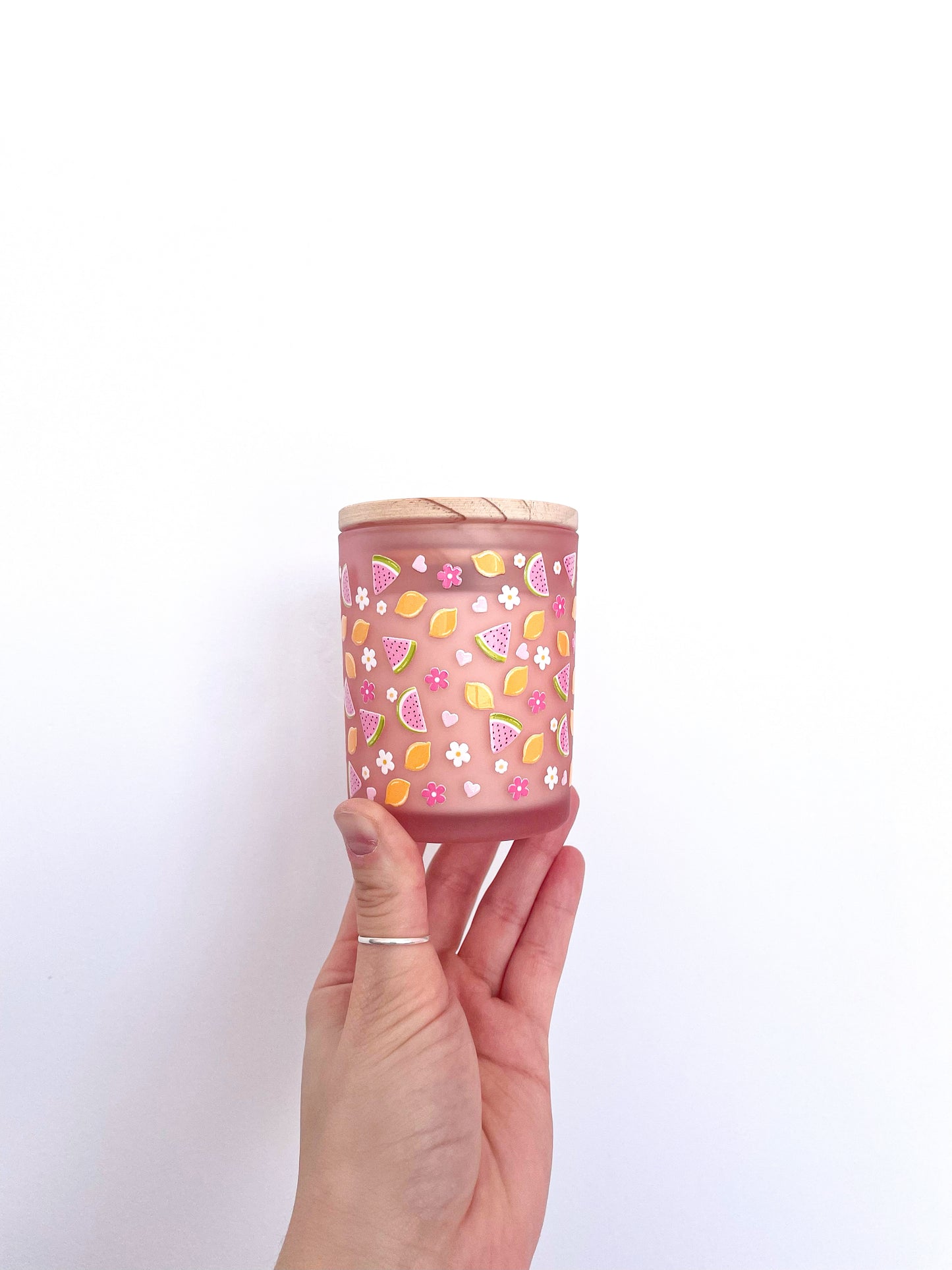 Bougie de soya | 8 oz | 50 heures | Limonade à la pastèque
