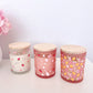 Bougie de soya | 8 oz | 50 heures | Fraise et champagne